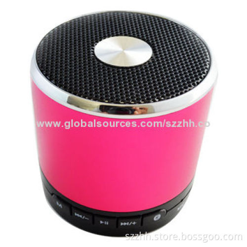 Bluetooth Speaker with USB Disk, Up to 32GB T-flash Card Slot, FM Radio